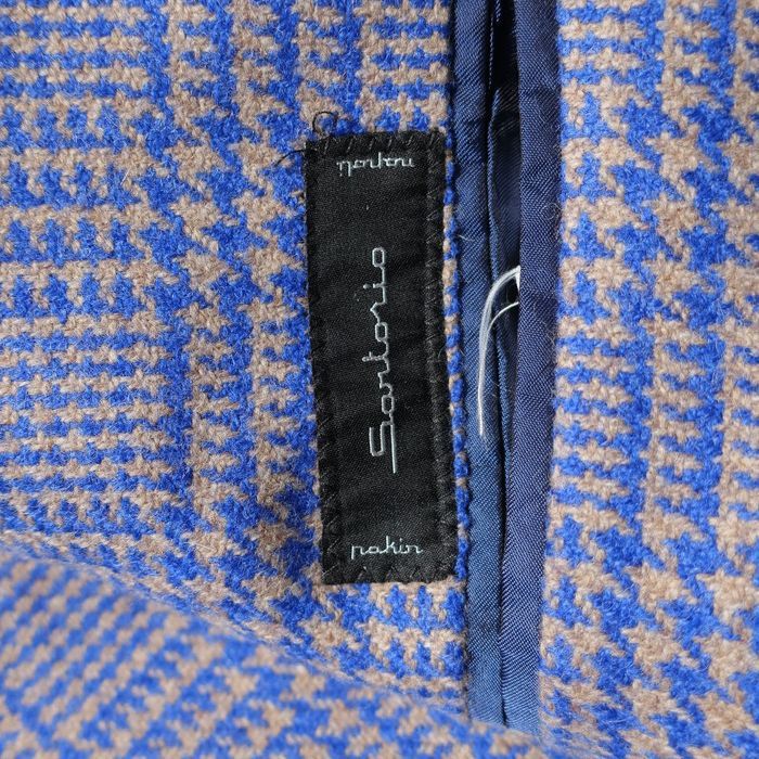 サルトリオ Sartorio ジャケット/チェック/秋冬ウール/国内正規