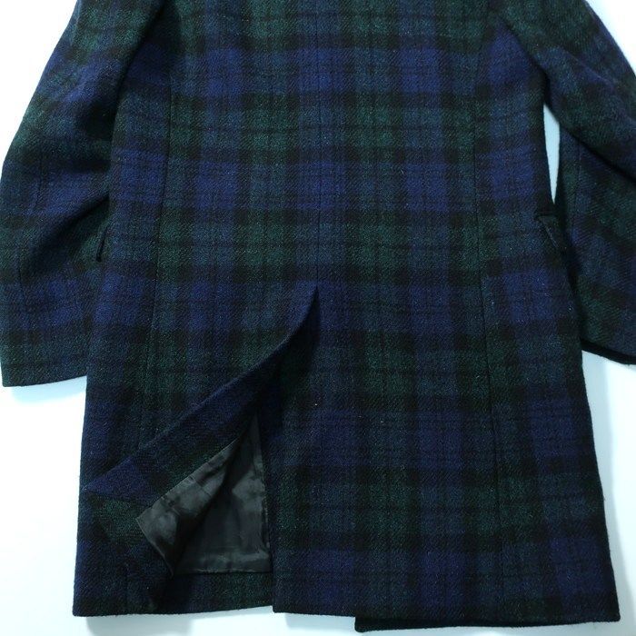 英国製 マッキントッシュ Mackintosh チェスターコート/チェックウール