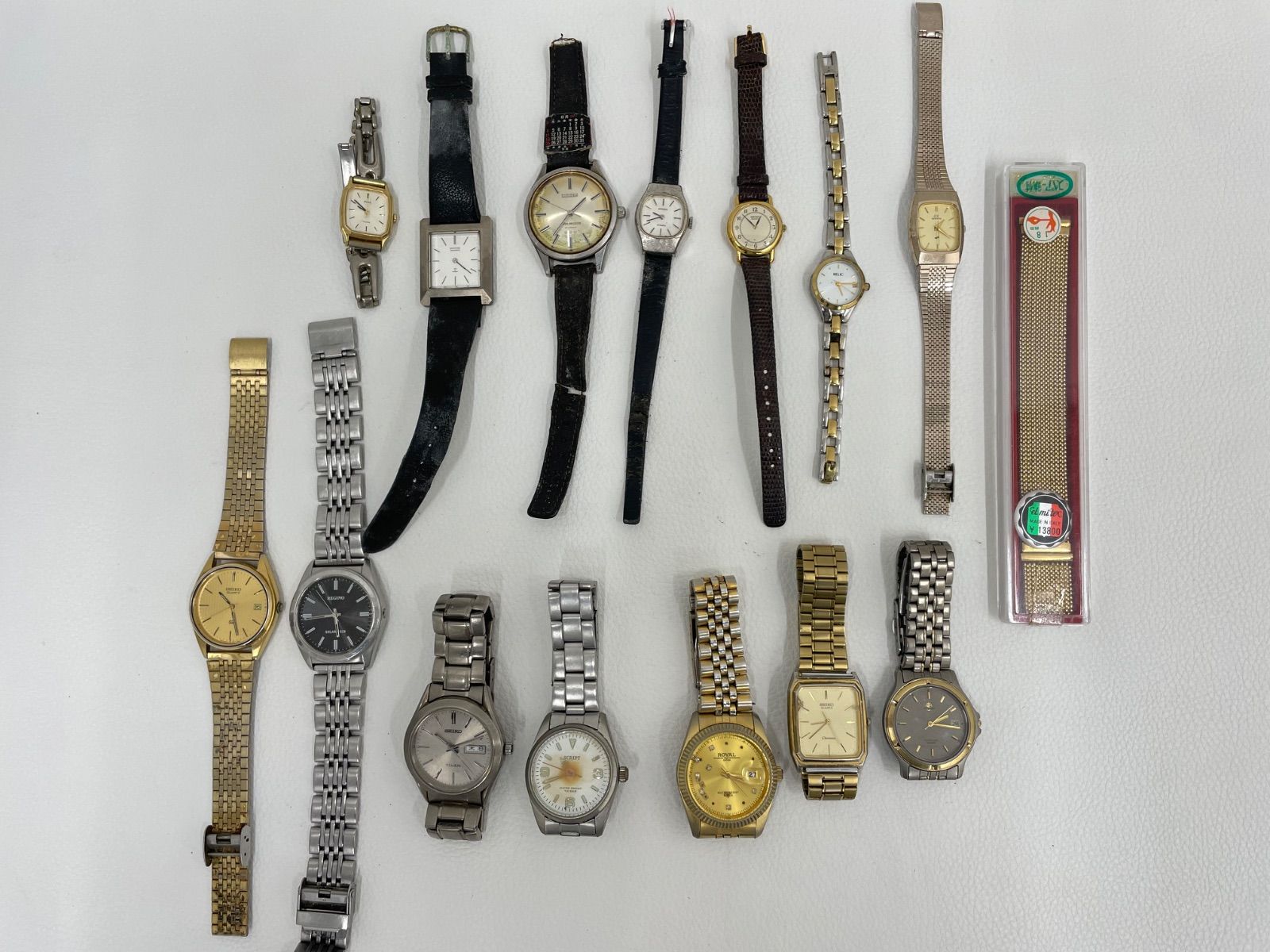 中古品、ジャンク品の腕時計まとめ売り 14本+おまけ付き - メルカリ