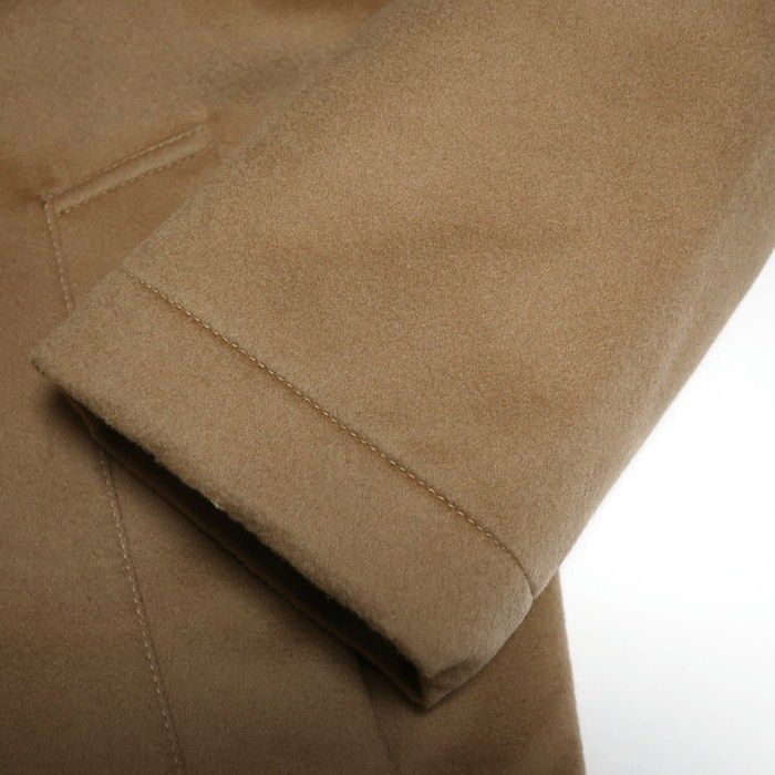 美品＊マッキントッシュ ウールコート インナーダウン 34 キャメル イタリア製 美品＊マッキントッシュ ウールコート インナーダウン 34 キャメル