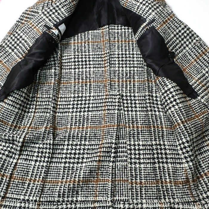 極美品 デペトリロ DE PETRILLO ダブルチェスターコート/秋冬/チェック