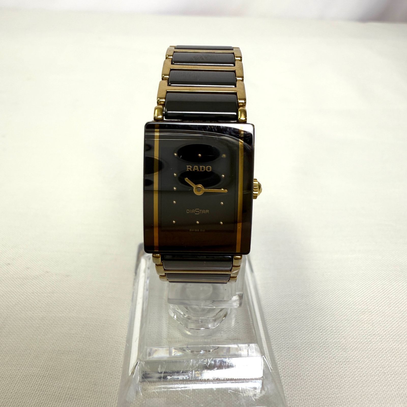 S 2683 300 20 正常可動 RADO ラドー INTEGRAL インテグラル 腕時計 レディース セラミック チタン ゴールド ブラック ファッション小物 時計