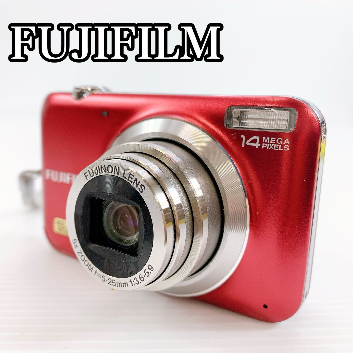 FUJIFILM FinePix JX280 レッド Amazon | FX-JX280R FinePix JX280 レッド | コンパクト 通販