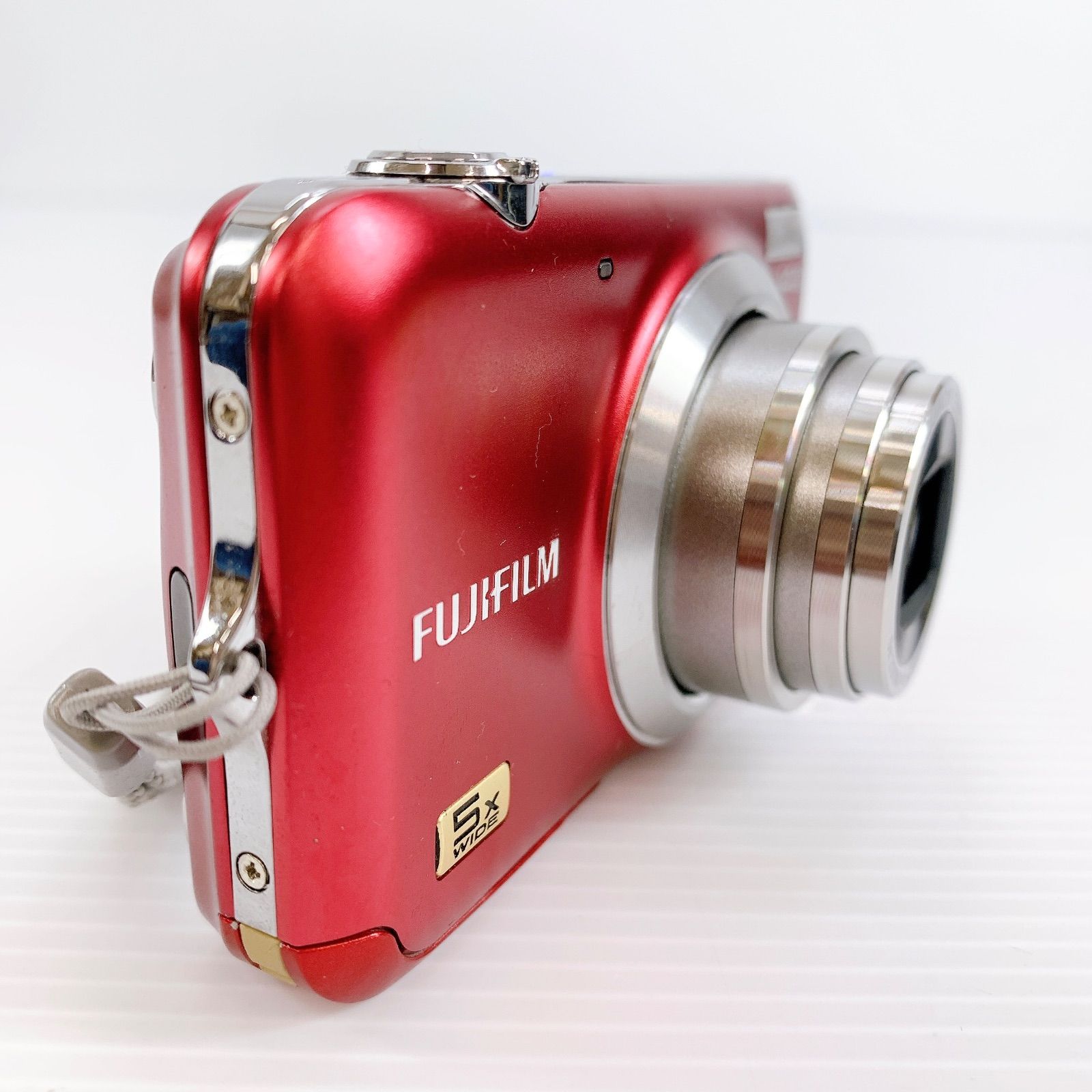 FUJIFILM FinePix JX280 レッド H-139 FUJIFILM FinePix JX280 デジタルカメラ レッド 動作確認済み