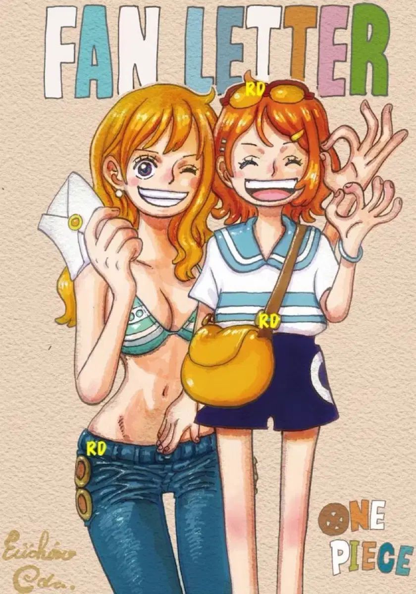 版 ONE PIECE MAGAZINE ファンレター特集 ポスター-カード含む