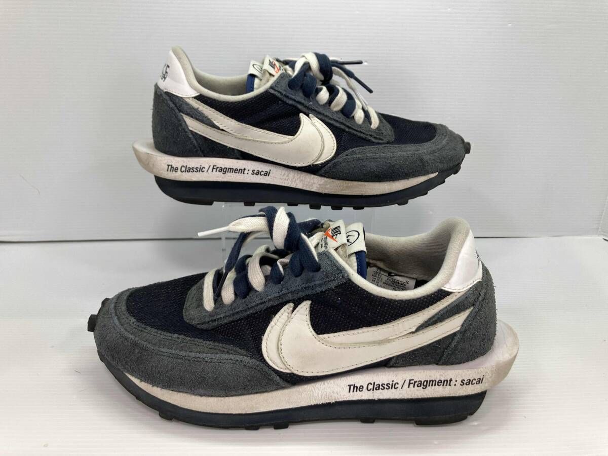 NIKE ナイキ FRAGMENT DESIGN SACAI LDV WAFFLE BLACKENED BLUE 