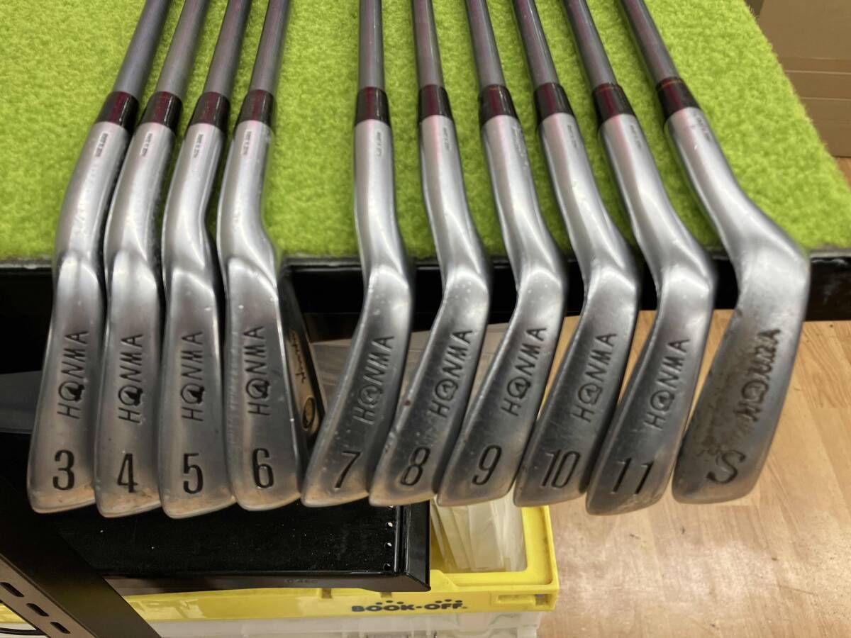 アイアンセット HONMA GOLF LB‐606 CAVITY BACK (3-11番,SW 計10本