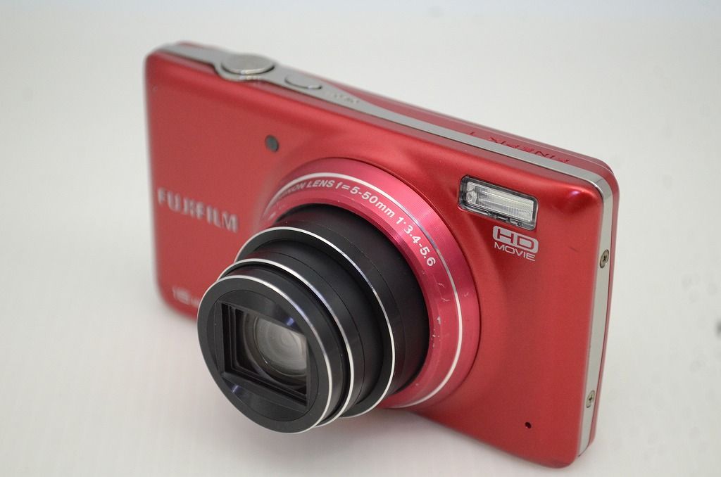 FUJIFILM フジフィルム FinePix T400 コンパクトデジタルカメラ レッド
