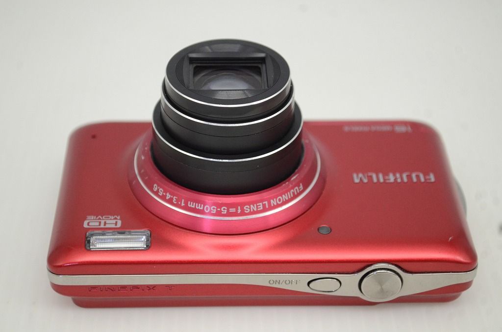 FUJIFILM フジフィルム FinePix T400 コンパクトデジタルカメラ レッド