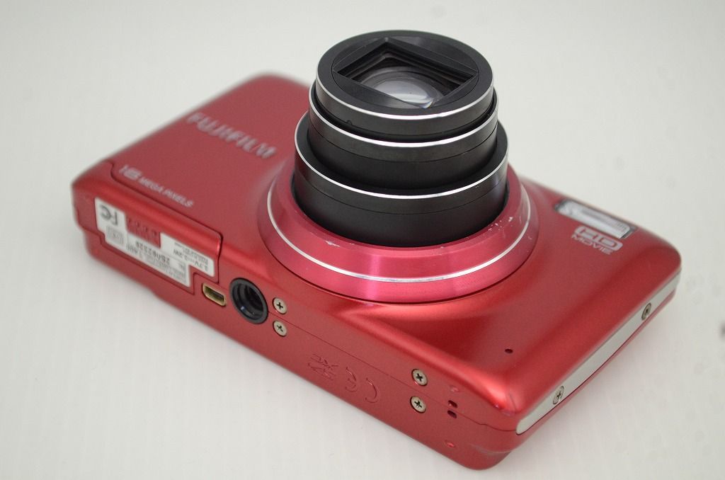 FUJIFILM フジフィルム FinePix T400 コンパクトデジタルカメラ レッド