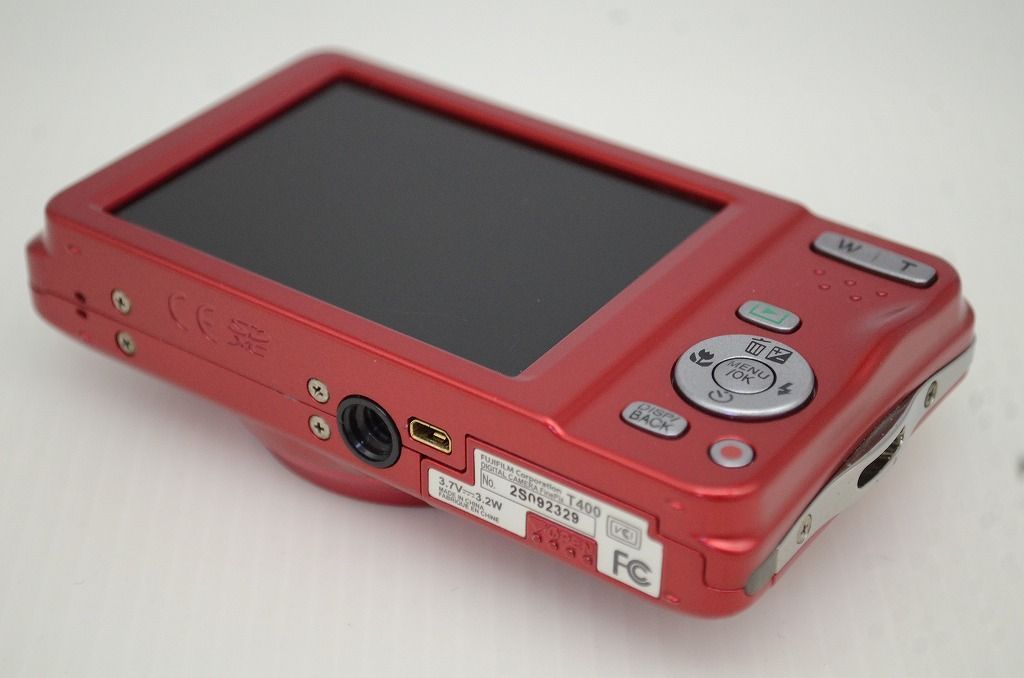 FUJIFILM フジフィルム FinePix T400 コンパクトデジタルカメラ レッド
