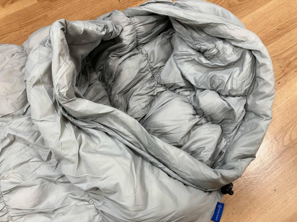 シュラフ WHOLE EARTH ACROBAT アウトドアその他 ホールアースアクロバット キャンプ アウトドア グレー