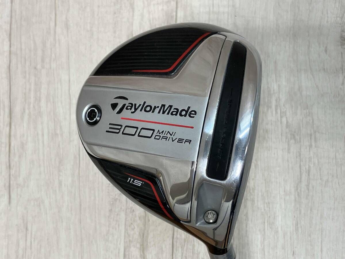 TaylorMade 300 MINI DRIVER ドライバー テーラーメイド FLEX S ロフト角 11.5° 男性右利き用 ヘッドカバー付き ゴルフクラブ