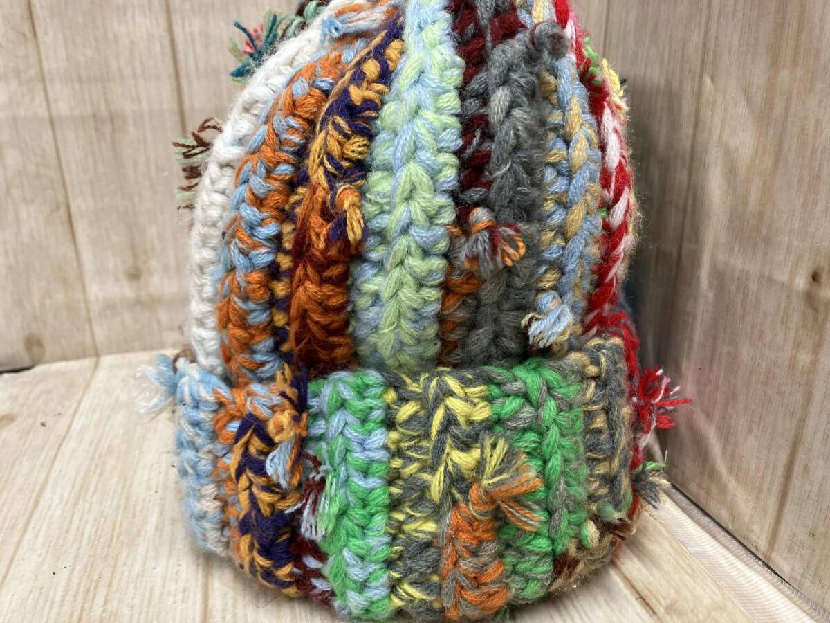 Supreme 23 fw Hand Tied Beanie ニット帽 シュプリーム ハンドタイドビーニー マルチカラー aw