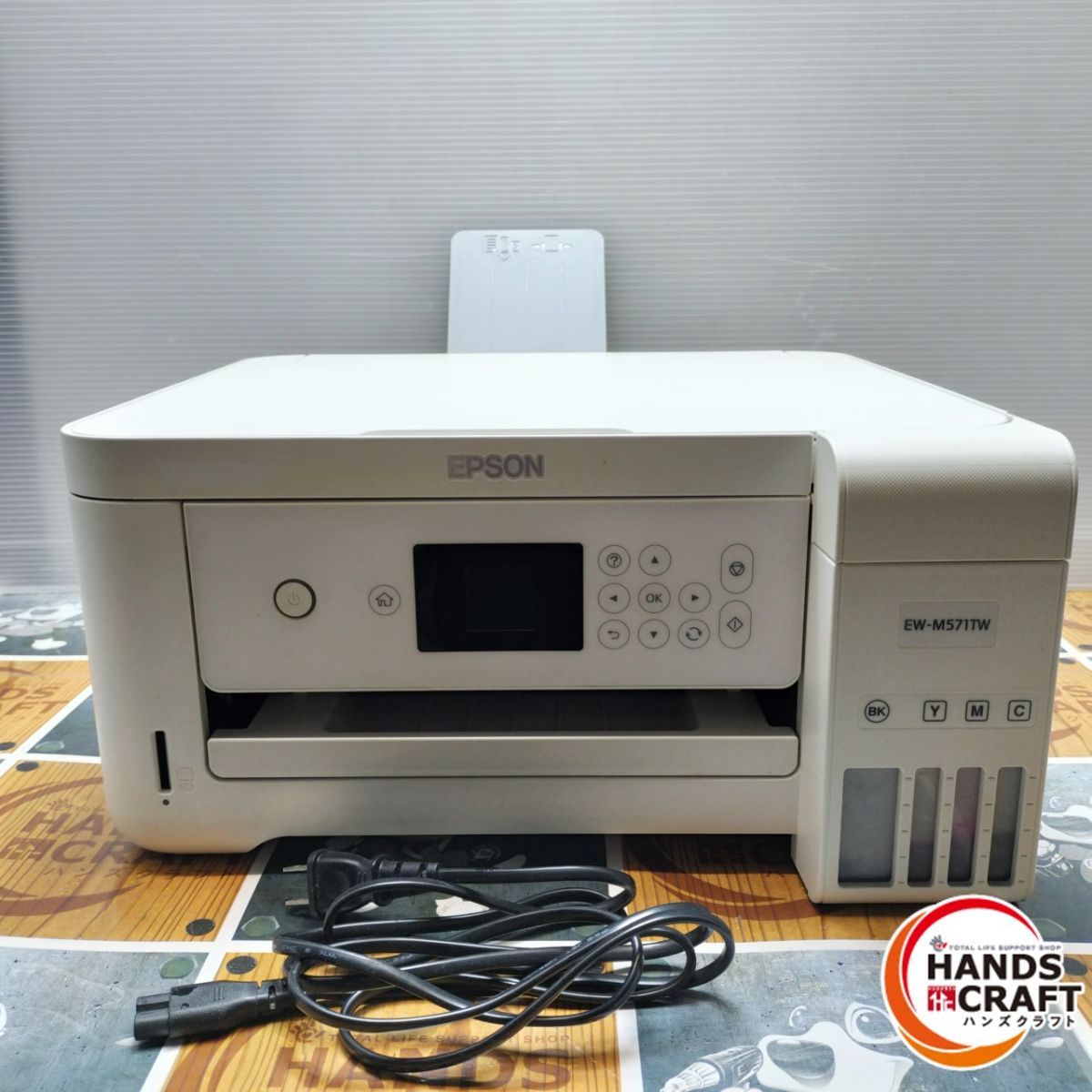 エプソン　ジャンク　プリンター ◇【ジャンク品】エプソン EPSON EW-M571TW プリンター※青インクづまり