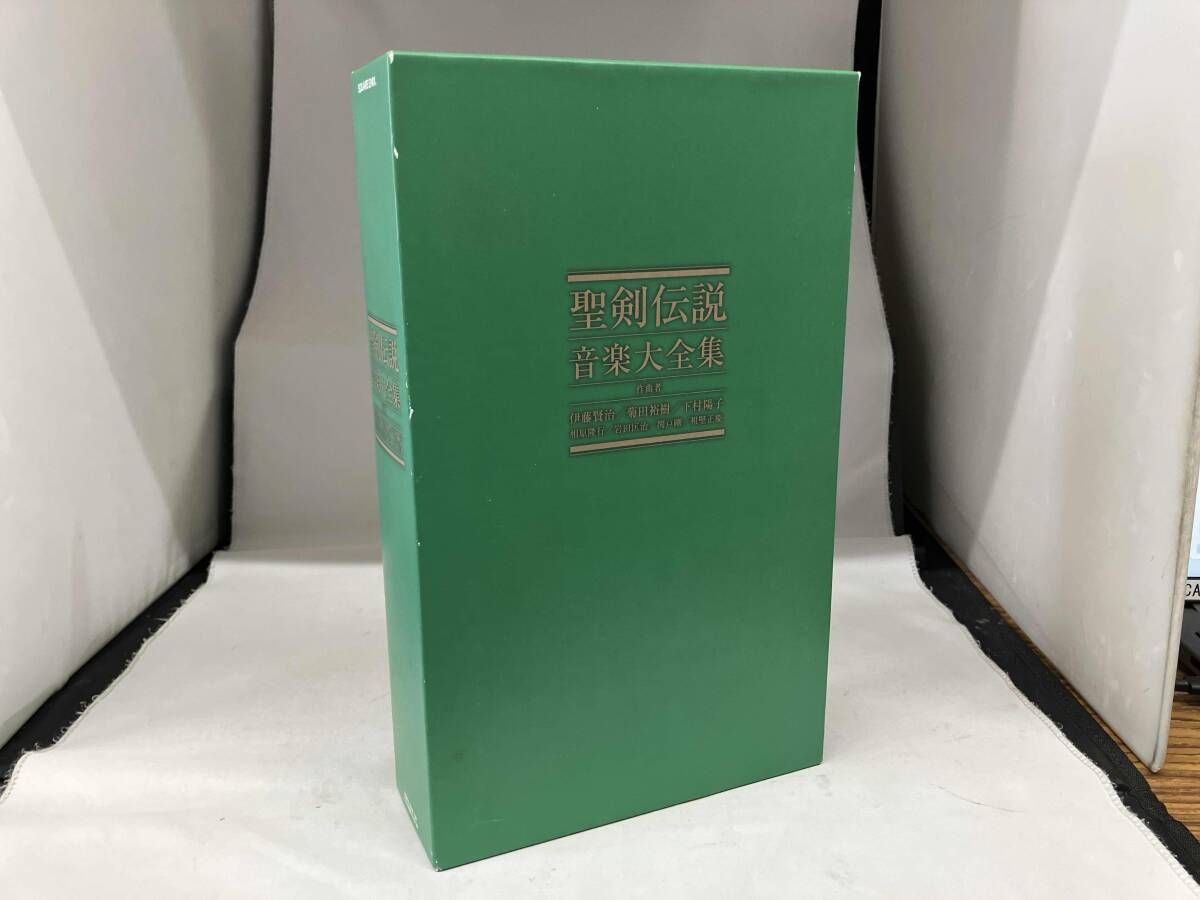 ゲｰム･ミュｰジック CD 聖剣伝説 音楽大全集 DVD付 外箱イタミ ケースヤケ