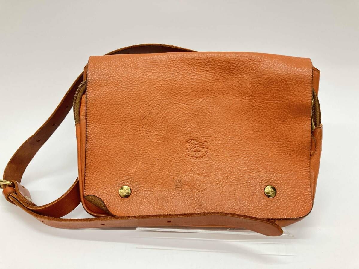 IL BISONTE バムバッグ 54_1_ イルビゾンテ ショルダ バッグ ウエストバッグ レザ ヤケヌメ ユニセックス