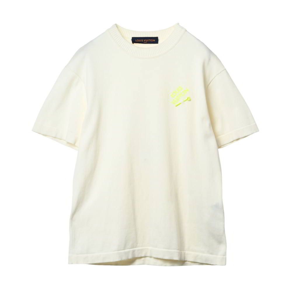 LOUIS VUITTON 半袖ニット LOUIS VUITTON】ルイヴィトン『NIGO ハートロゴ 半袖ニット sizeXL