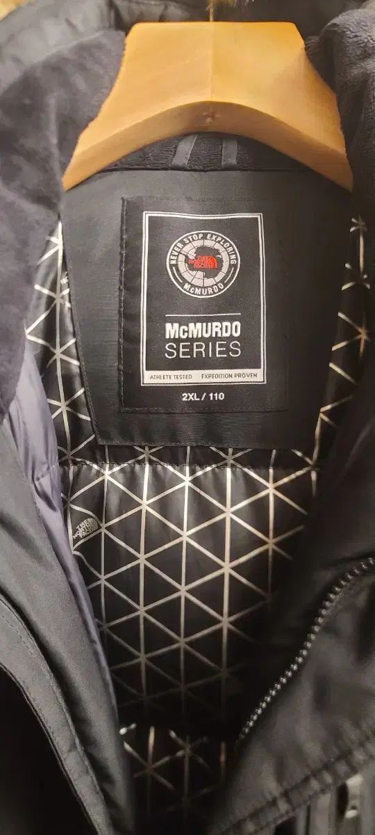 THE NORTH FACE ザノースフェイス マクマード グースダウン ブラック ダウン 110 2 XL