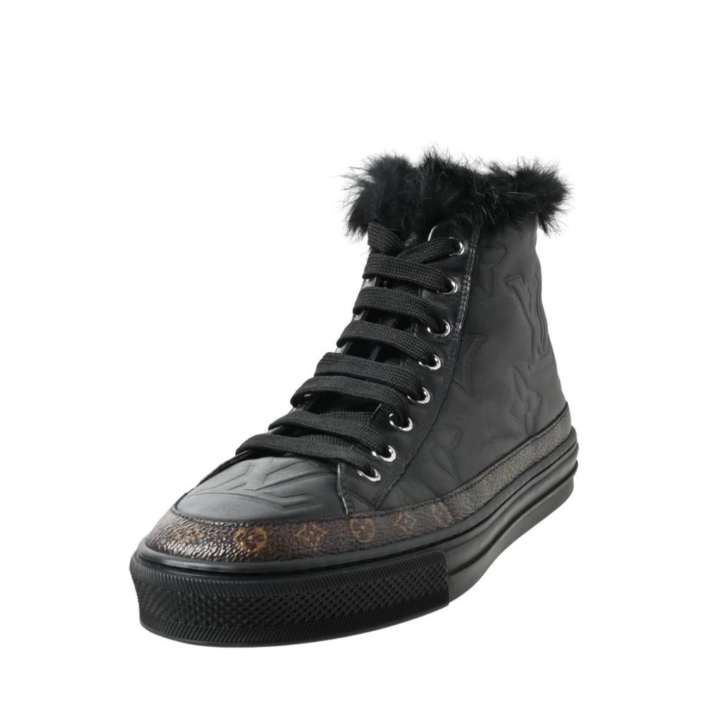 LOUIS VUITTON CL0169 モノグラム ステラーライン レザー ハイカット