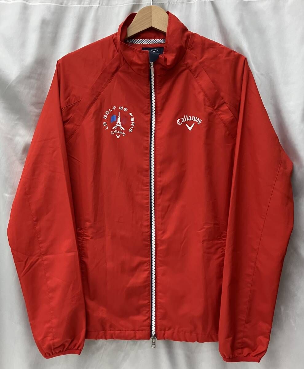 callaway キャロウェイ 2way ベスト ジャケット メンズ M 赤 レッド