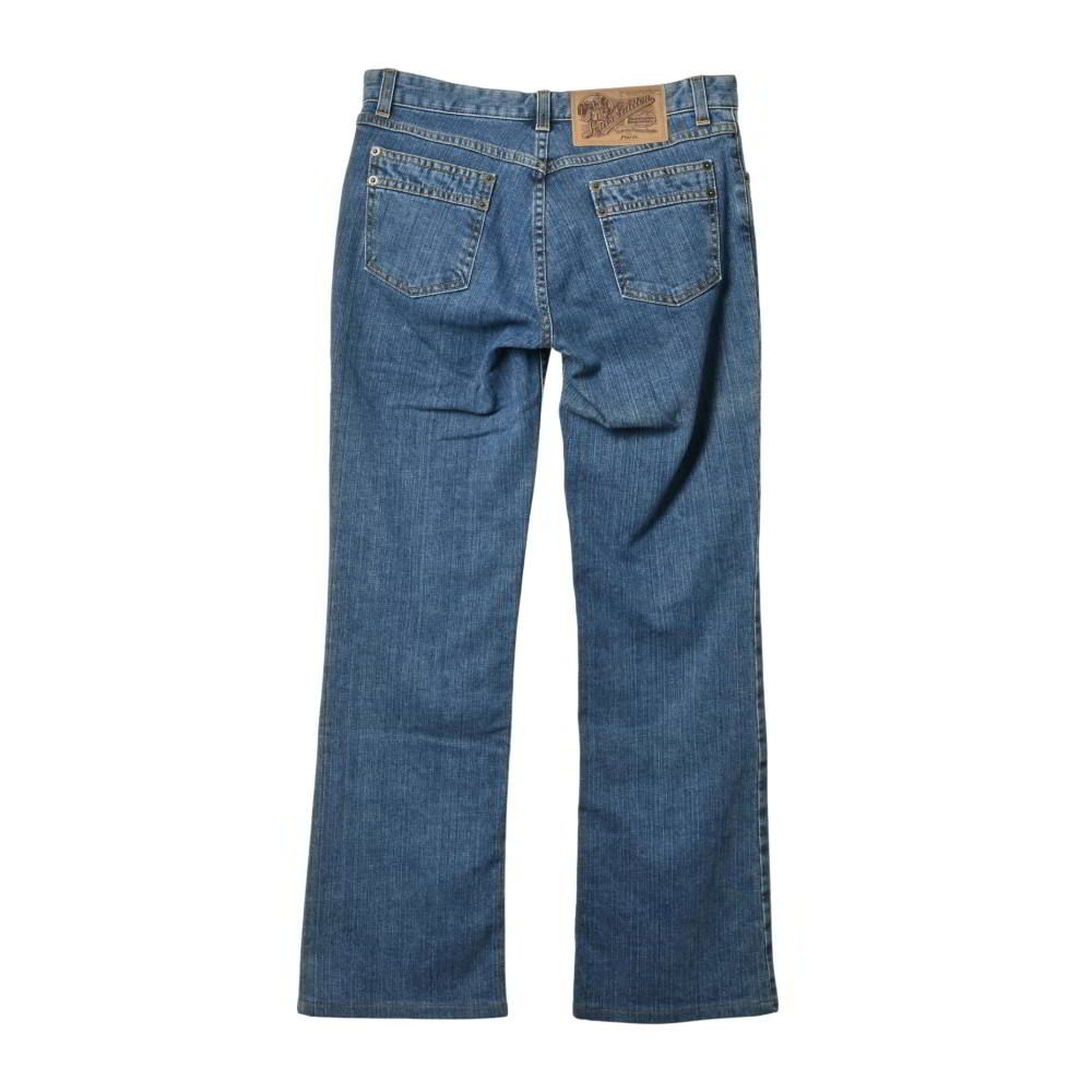 LOUIS VUITTON ストレッチ コットン シューカット デニム ジーンズ