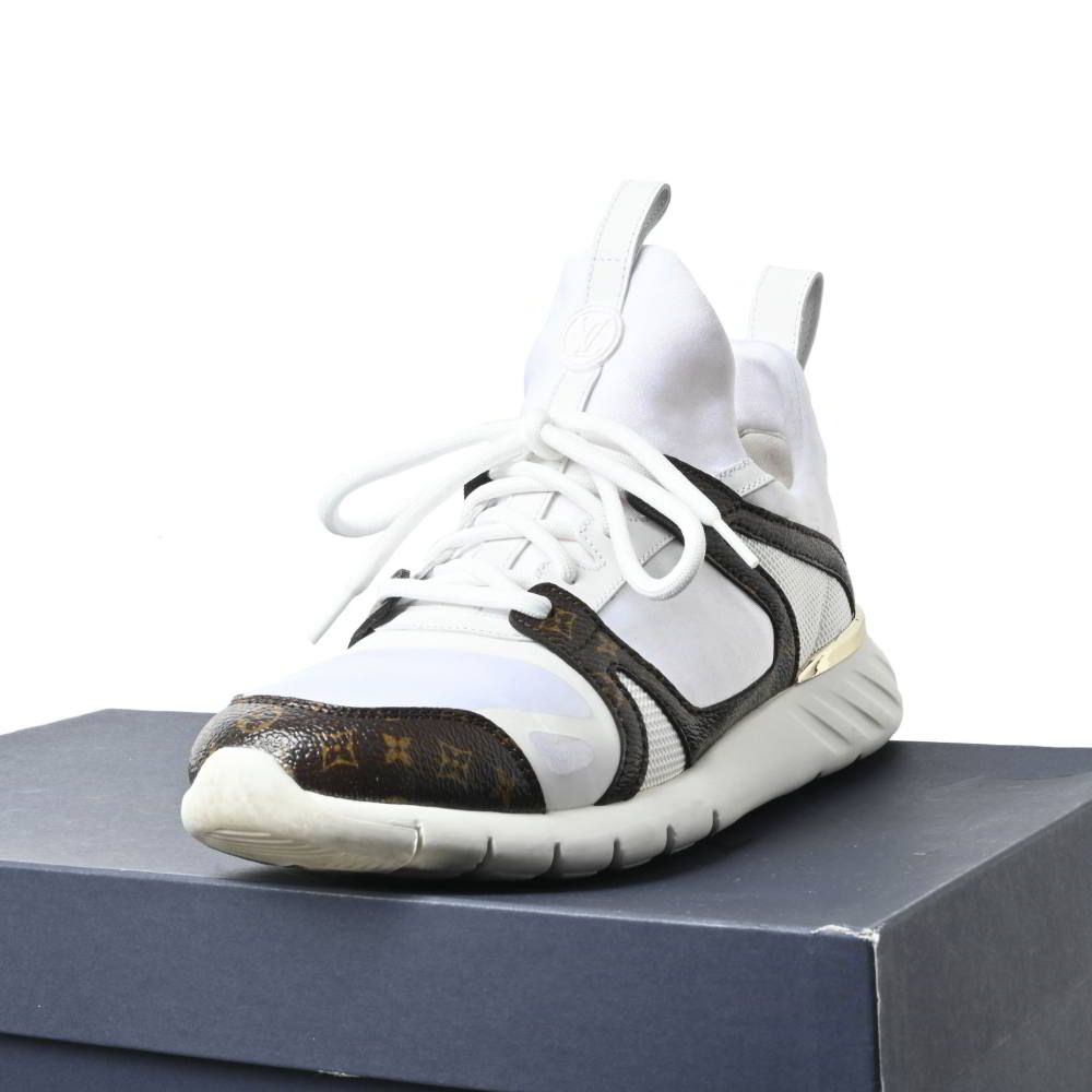 LOUIS VUITTON スニーカー　モノグラム　34 アフターゲーム LOUIS VUITTON アフターゲーム モノグラム スニーカー - メルカリ