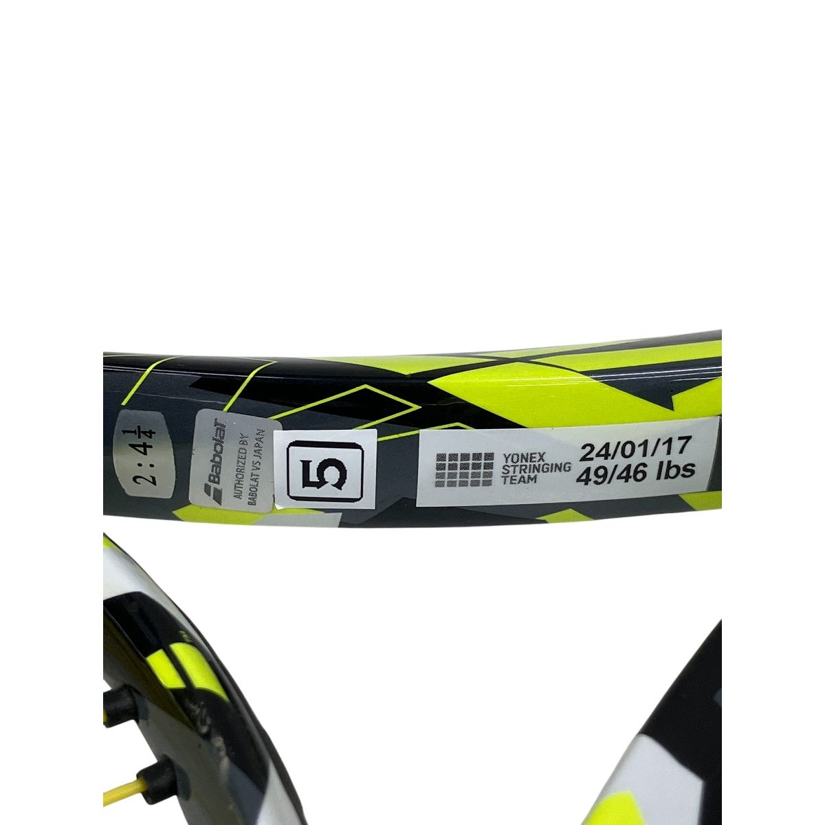 BabolaT PURE AERO + テニスラケット スポーツ G2グリップ バボラ