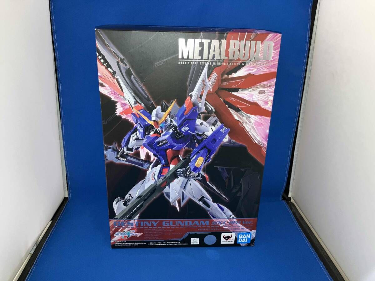 未開封品 METAL BUILD デスティニｰガンダム SOUL RED Ver. 魂ウェブ商店限定 機動戦士ガンダムSEED DESTINY