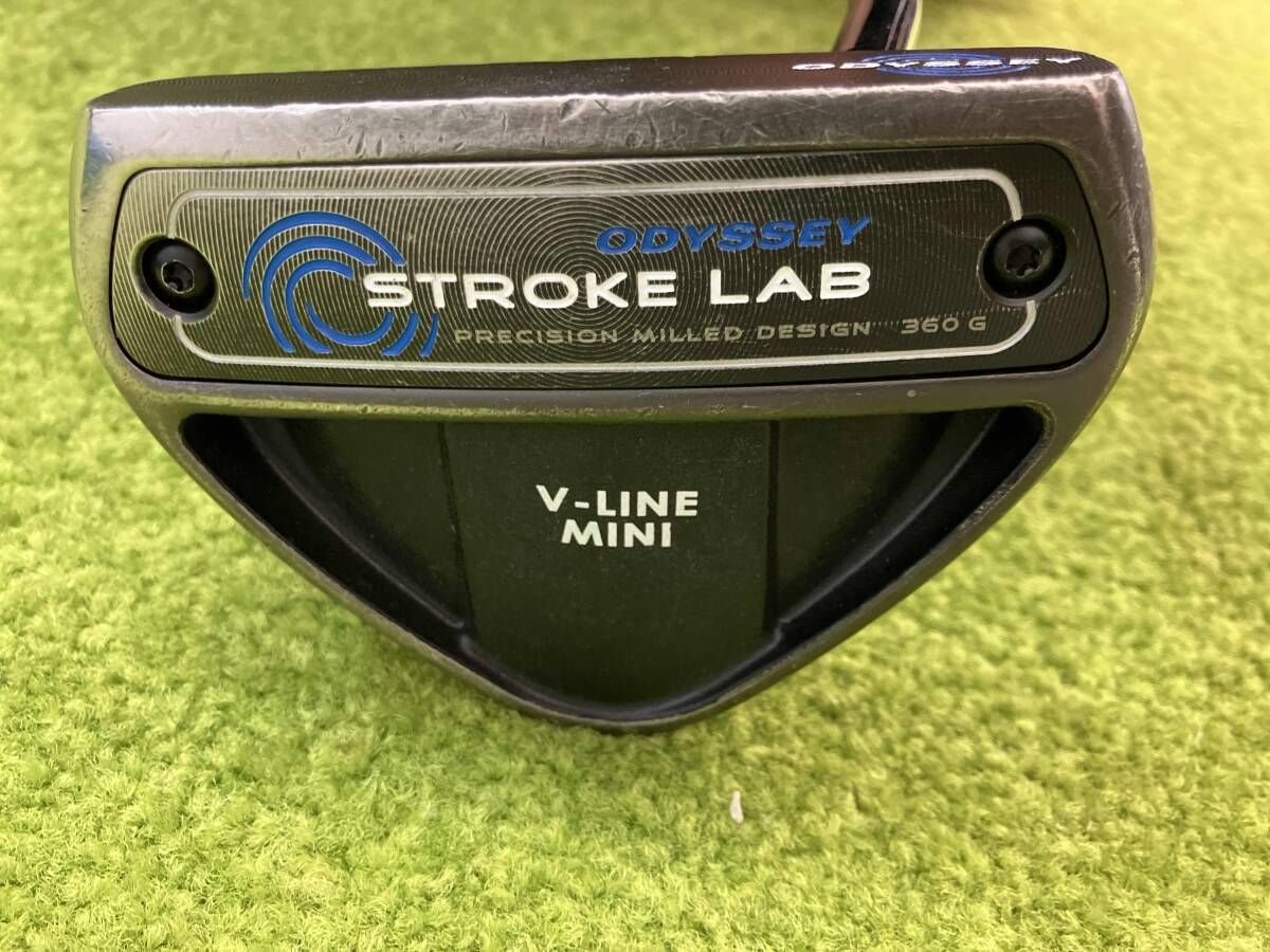 Odyssey | STROKE LAB V-LINE MINI スチールシャフト パター ゴルフクラブ