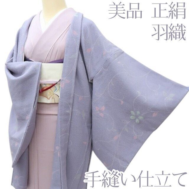 百華❀Y4060◇美品 正絹 手縫い仕立て 桜 羽織 - メルカリ