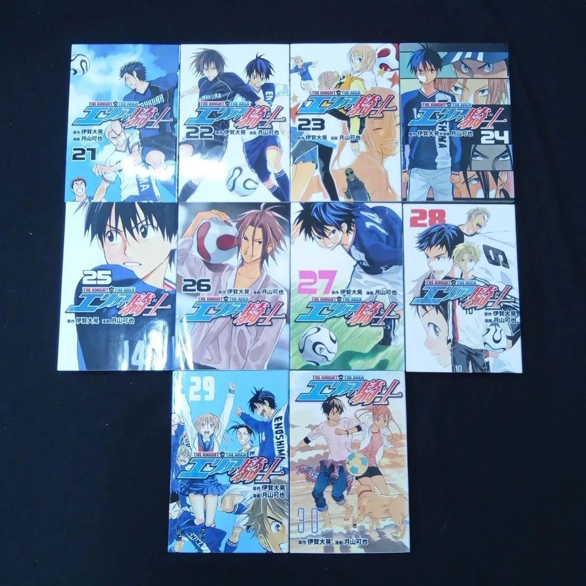 エリアの騎士 全57巻 + 外伝1巻 原作 伊賀大晃 漫画 月山可也 講談社