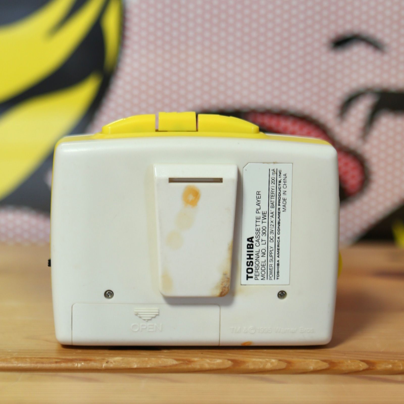 TOSHIBA LT-300 TWE Tweety Bird｜整備済み 動作品 カセットプレーヤー