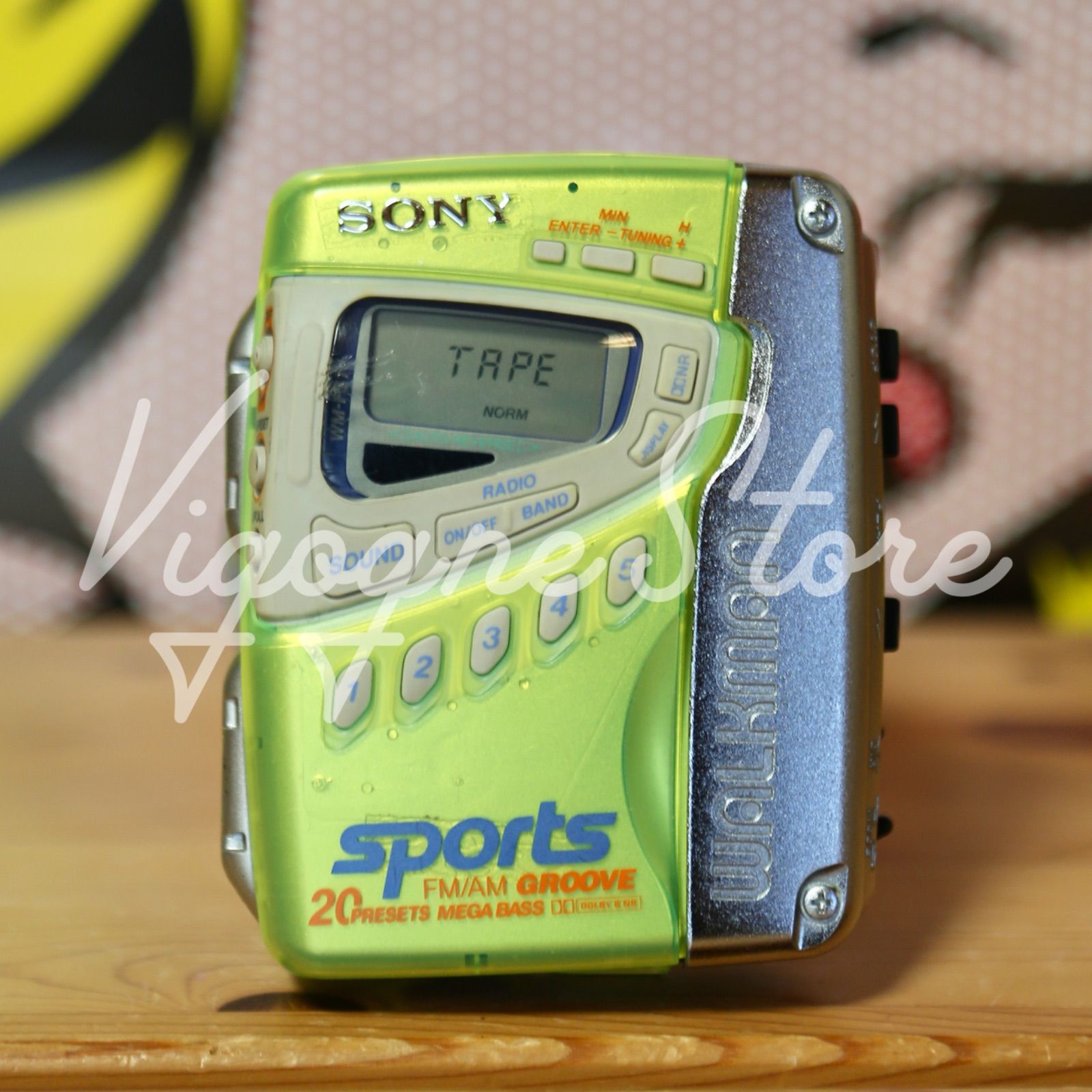 SONY SPORTS WALKMAN WM-FS1 MEGABASS搭載 防滴仕様 ウォークマン