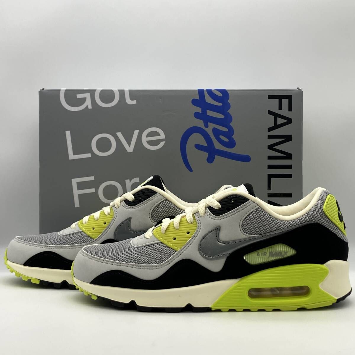 NIKE Patta AIR MAX 90 CYBER and PARTICLE GREY ナイキ パタ エア 