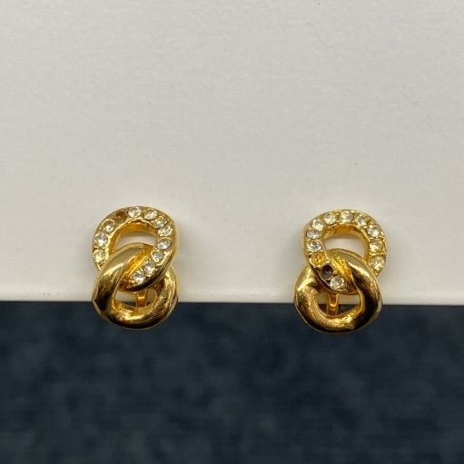 Christian Dior クリスチャンディオール イヤリング クリップ式