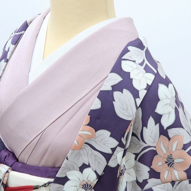 百華 Y 4061 未着用 手縫い仕立て 仕付け糸付 鉄線 羽織 春コーデ ワンピース