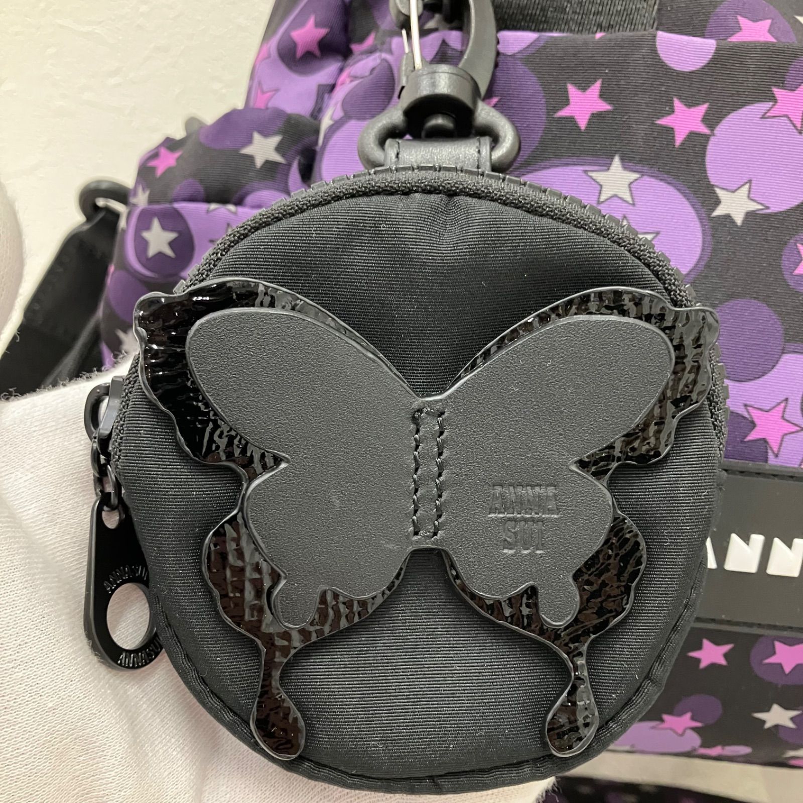 6692 ANNASUI ANNA SUI アナスイ ヴァケーション 2way ミニボストン 