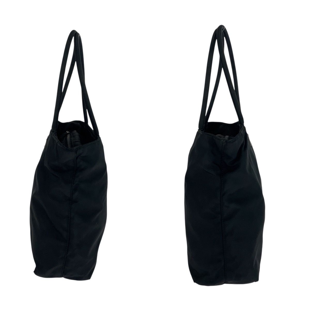 プラダ★美品 トートバッグ ショルダー テスート ナイロン 三角プレート 黒 楽天市場】美品 PRADA プラダ テスート 三角ロゴプレート ブラック 黒