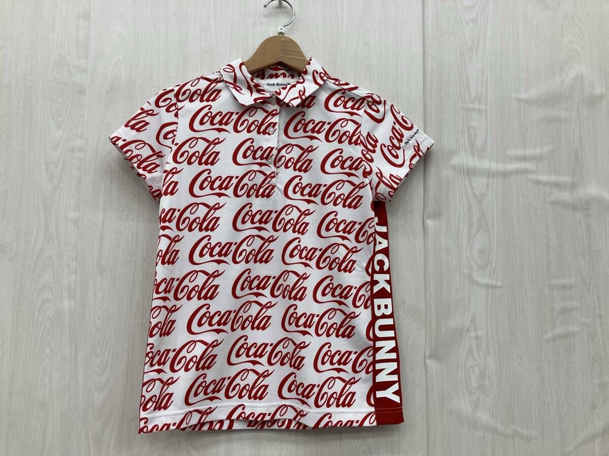 Jack Bunny ポロシャツ ジャックバニーコカコーラ サイズ0 ゴルフ