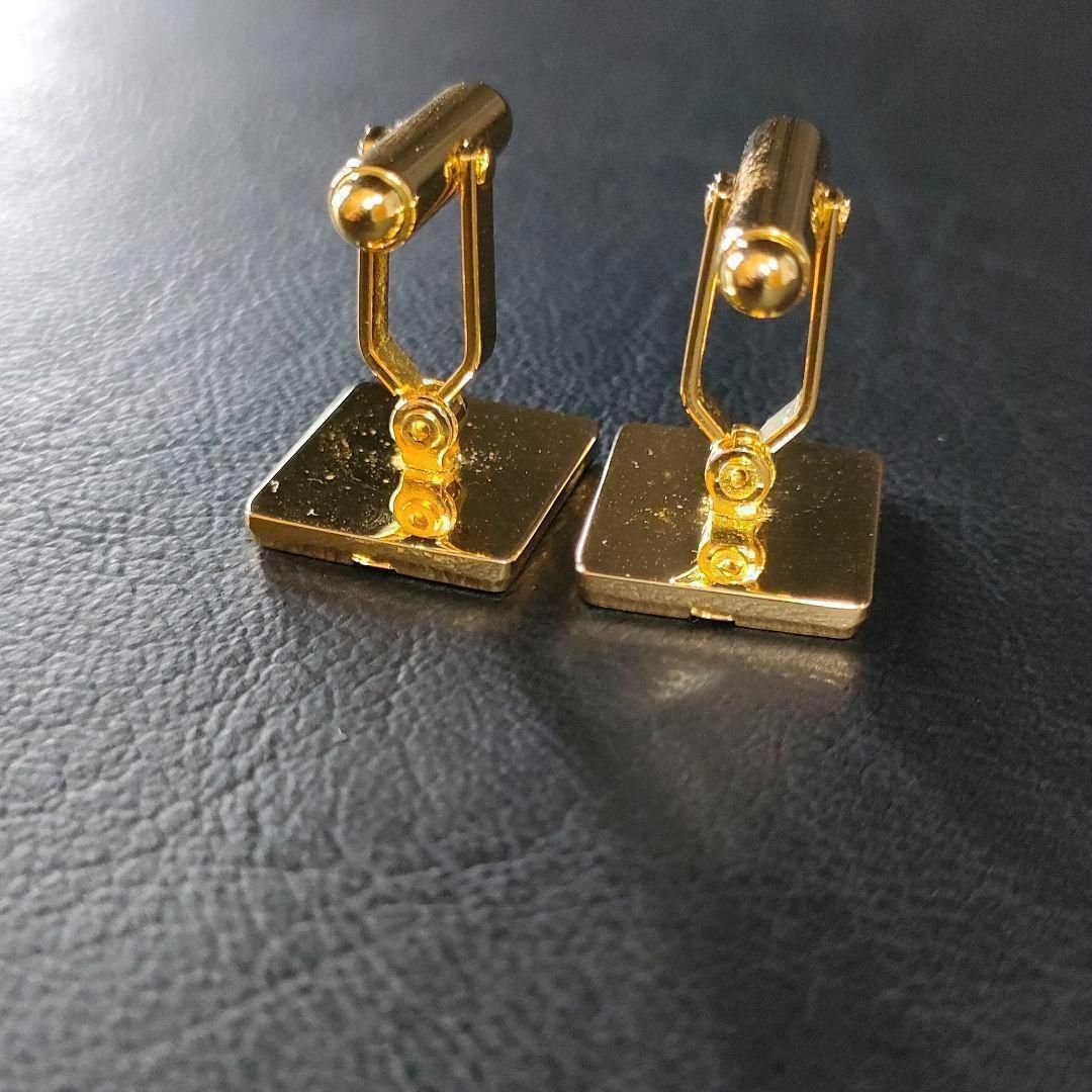 美品】Dior ディオール カフス・タイピンセット ゴールドCDロゴ