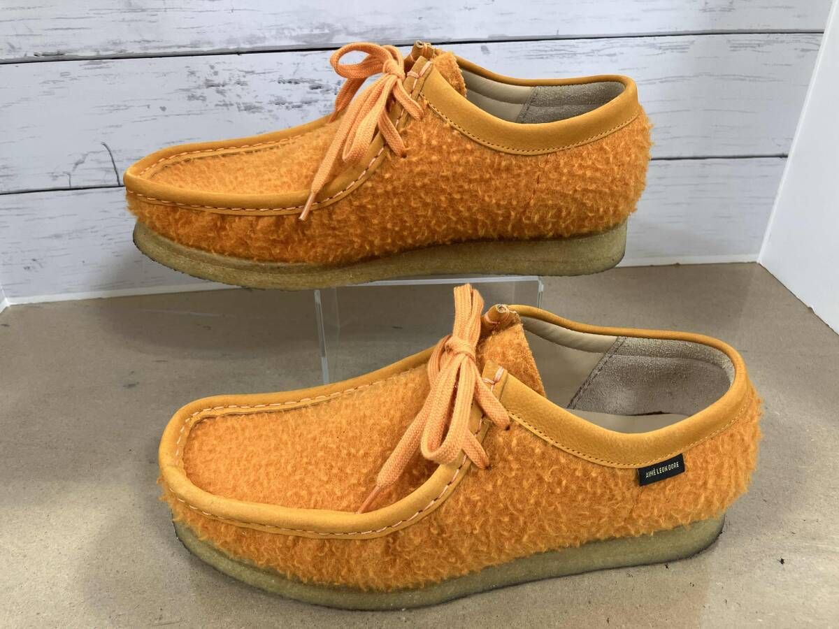 CLARKS AIME LEON DORE ワラビーブーツ クラークス オレンジ 26 5 cm