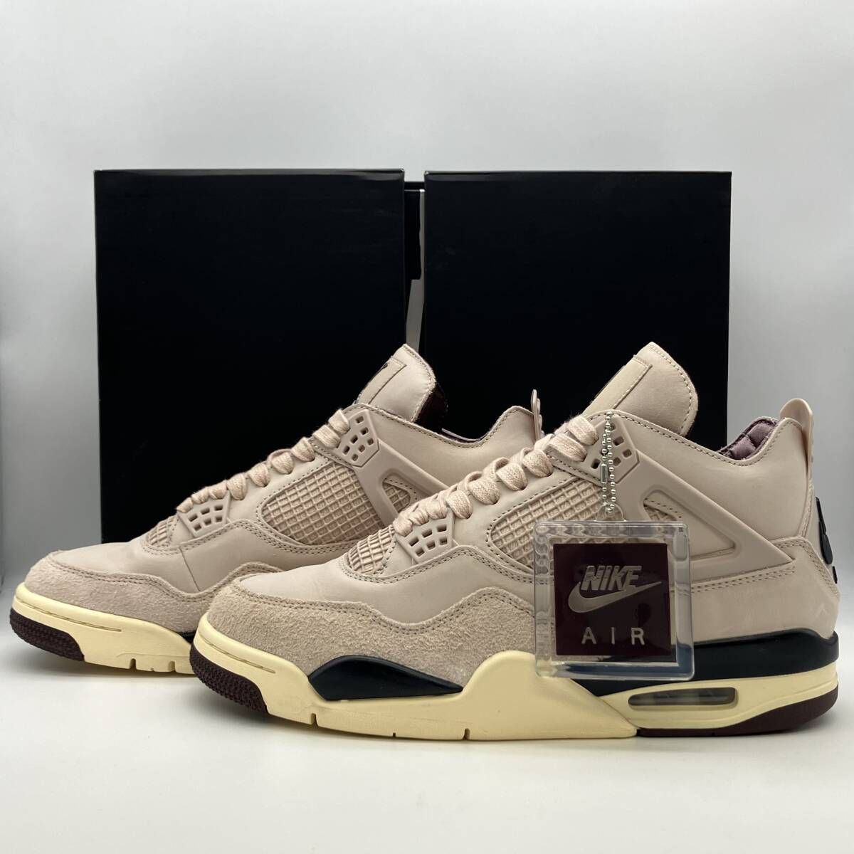 NIKE A MA MANIERE WMNS AIR JORDAN 4 RETRO OG SP FOSSIL STONE WYWS 