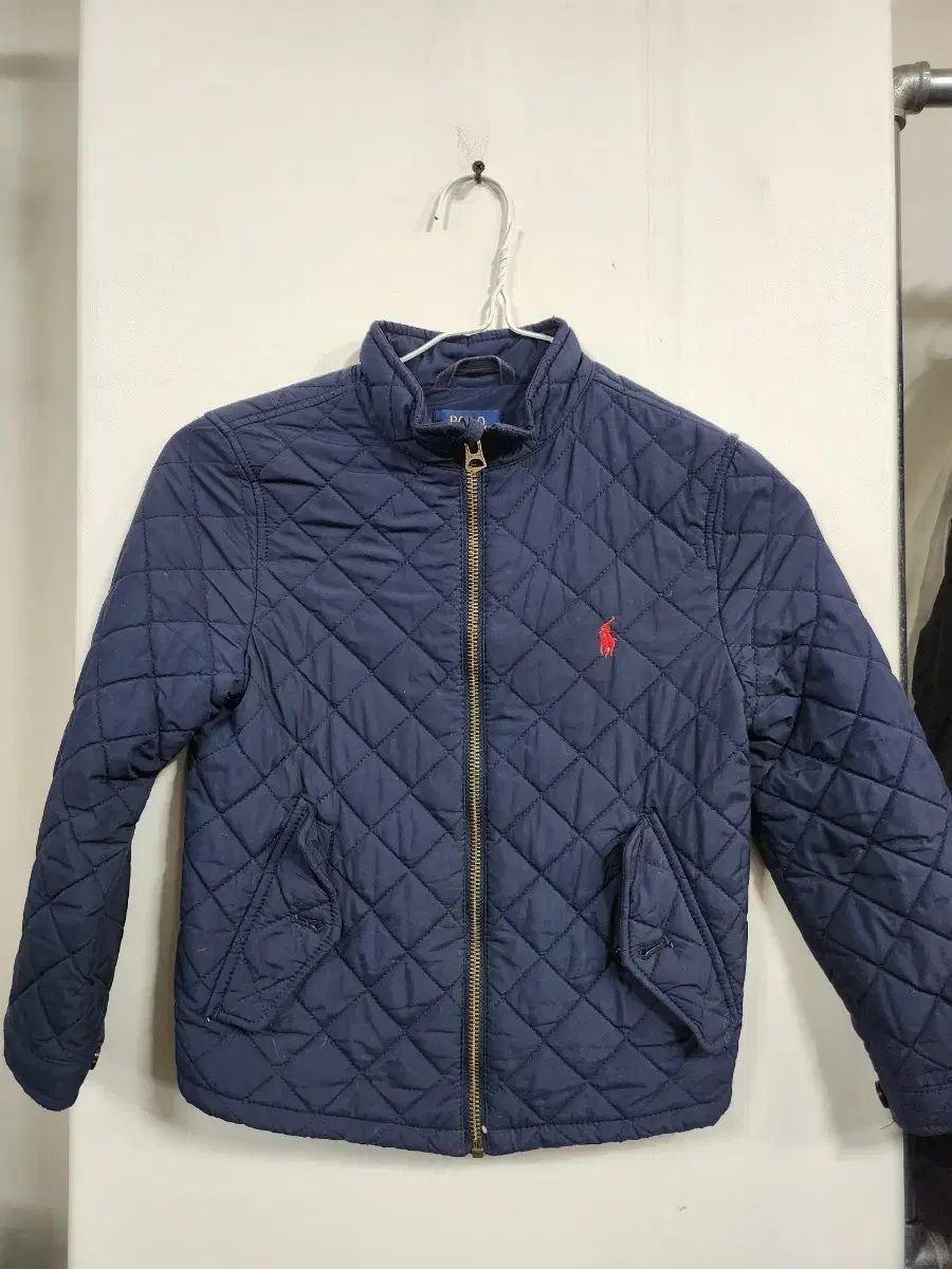 ポロ キッズ キルティング ジャケット ネイビー 120/6歳 familiar