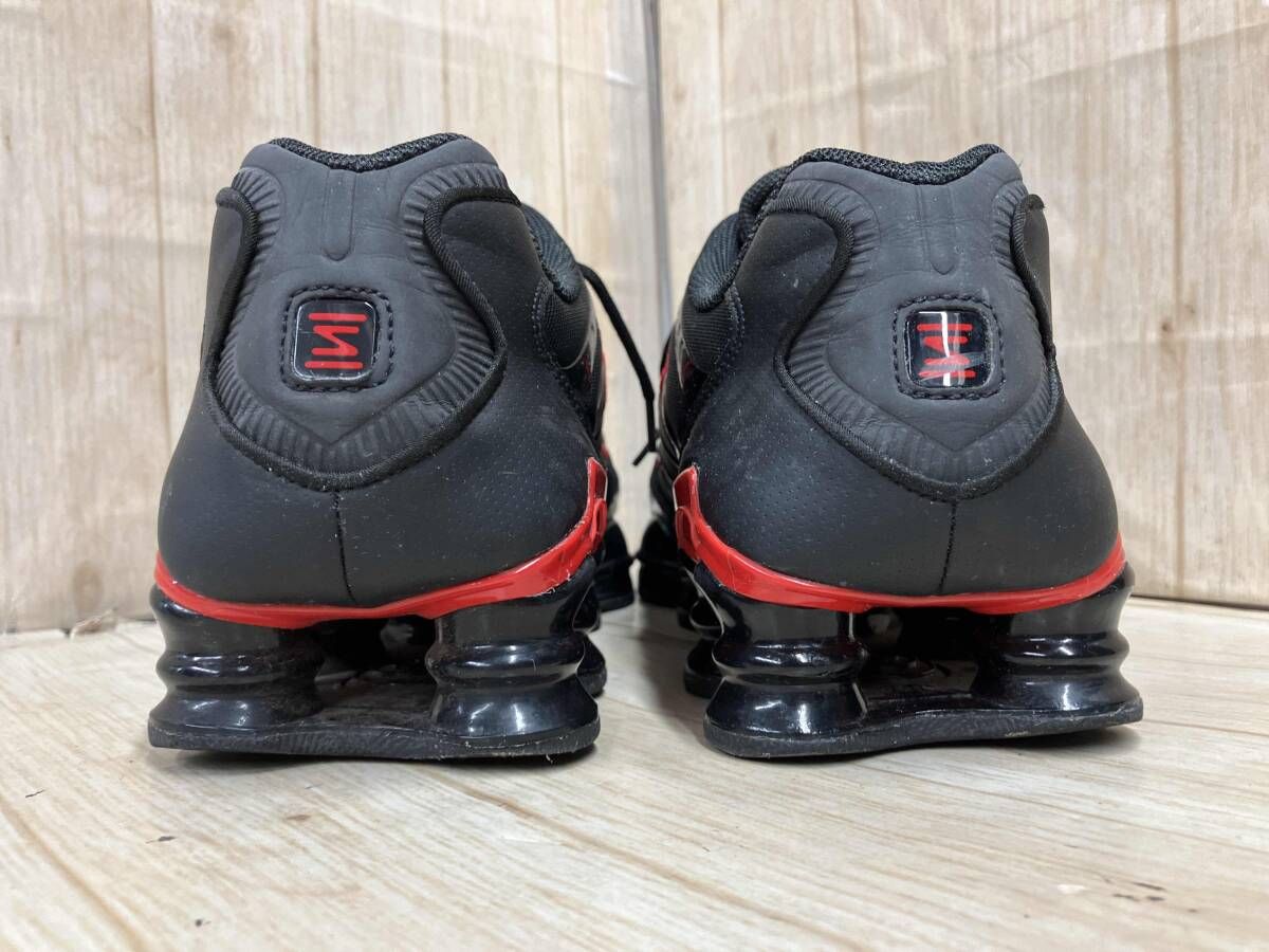 NIKEナイキ SHOX TL ショックス 公式 TL ブラック ユニバーシティ