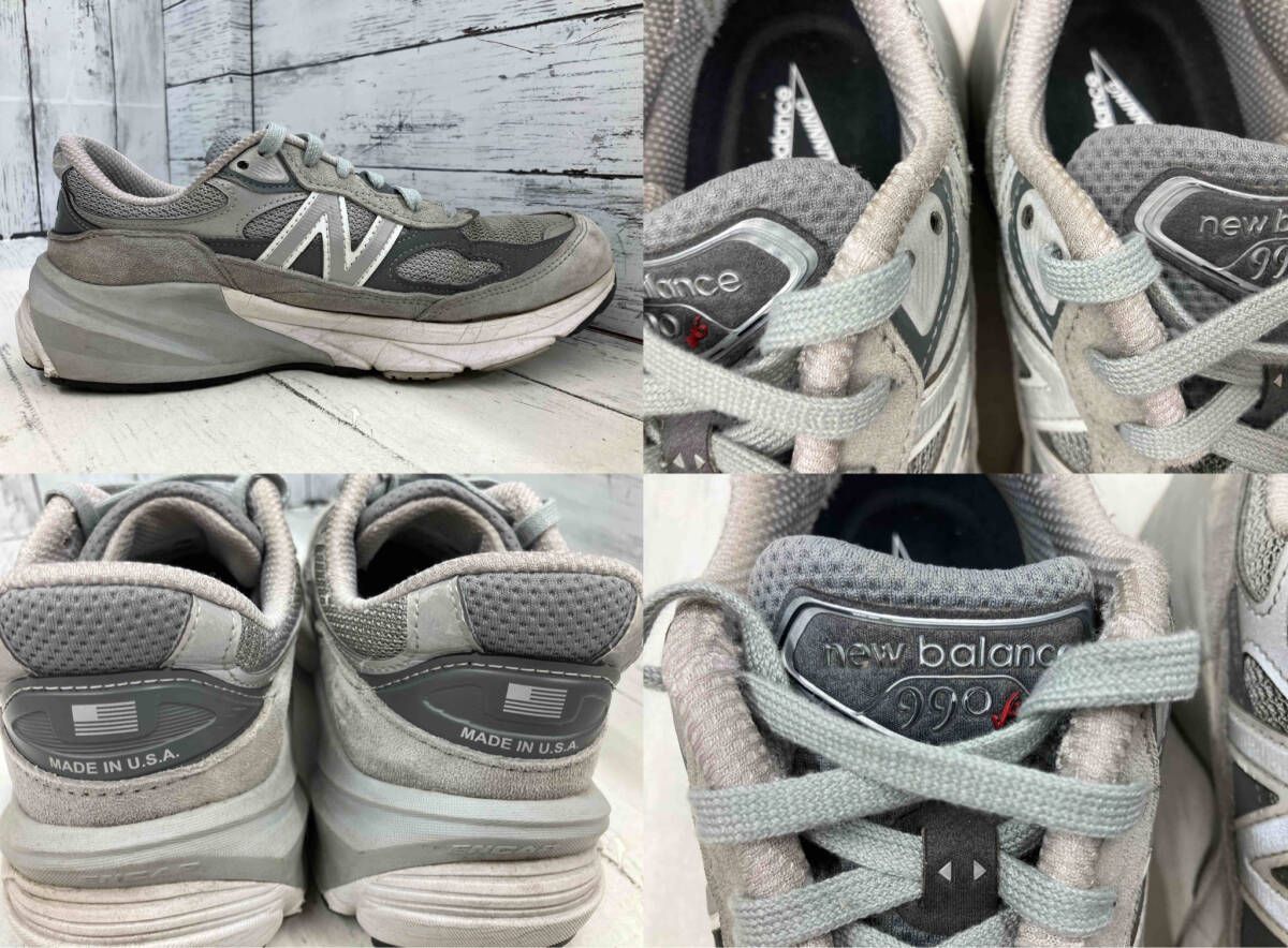 New Balance ニューバランス スニーカー M990GL6 グレー 25.5cm 【公式 