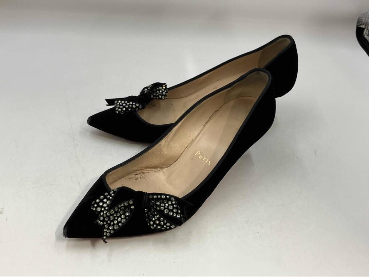 Christian Louboutin クリスチャンルブタン パンプス 22.5cm ブラック