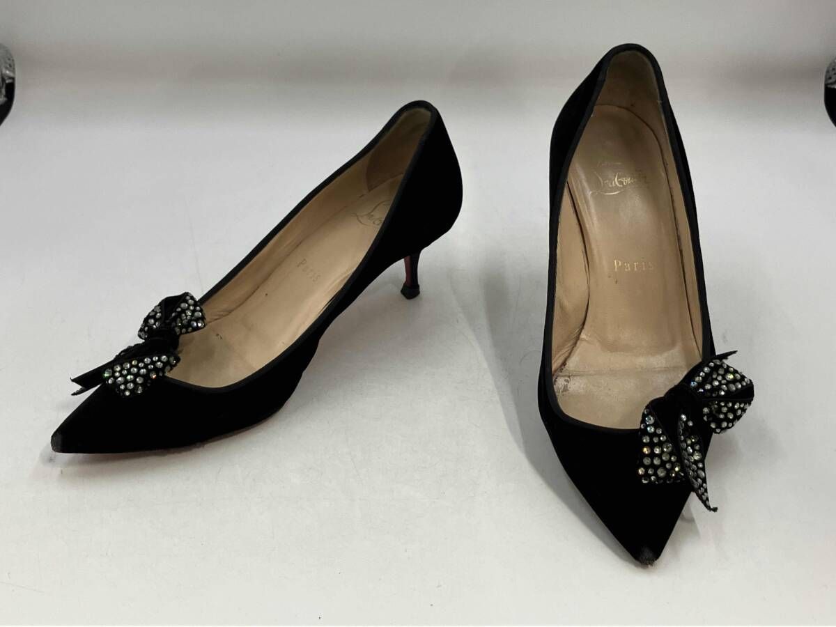 Christian Louboutin クリスチャンルブタン パンプス 22.5cm ブラック