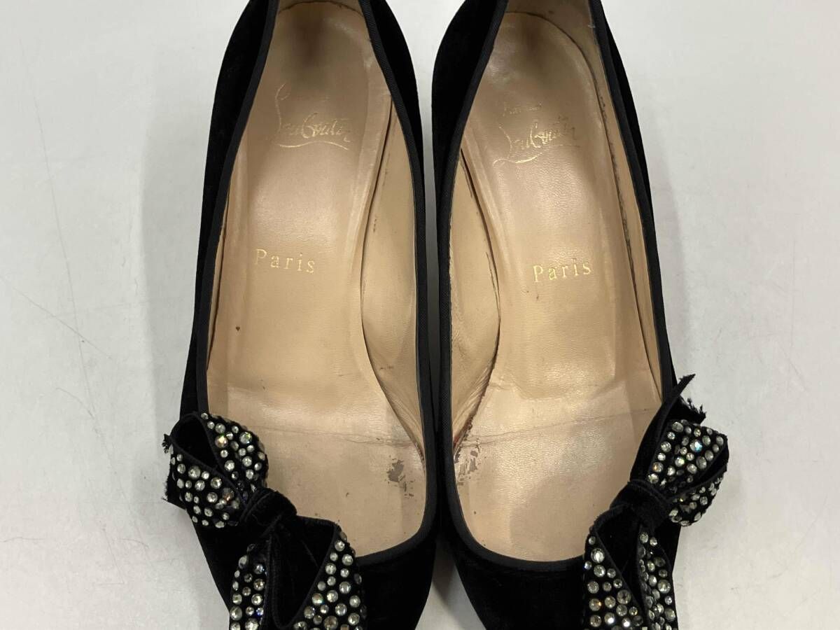 Christian Louboutin クリスチャンルブタン パンプス 22.5cm ブラック