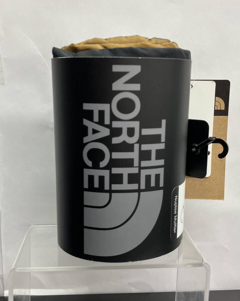 タグ付き THE NORTH FACE ザ ノース フェイス ヌプシマフラー Nuptse Muffler UB ユーティリティブラウン NN 72003